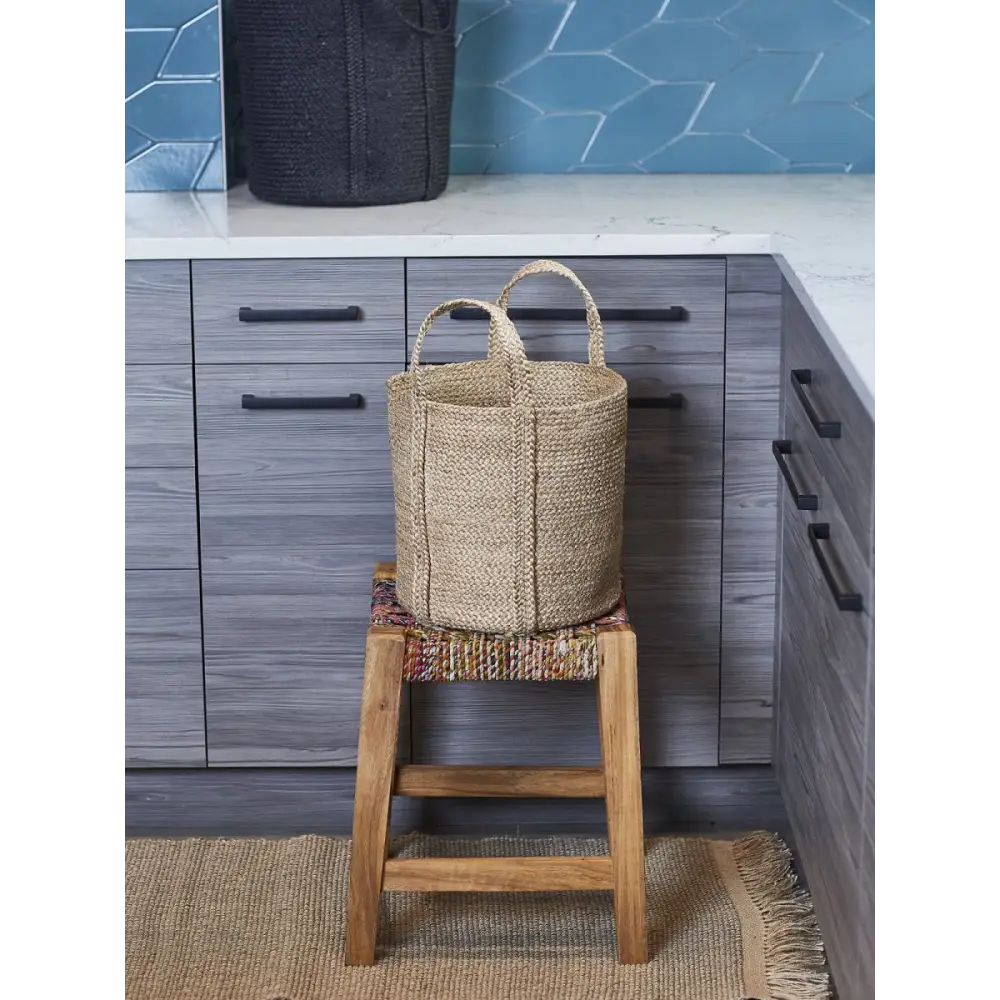 Kata Basket with handle - Natural - EcofiedHome