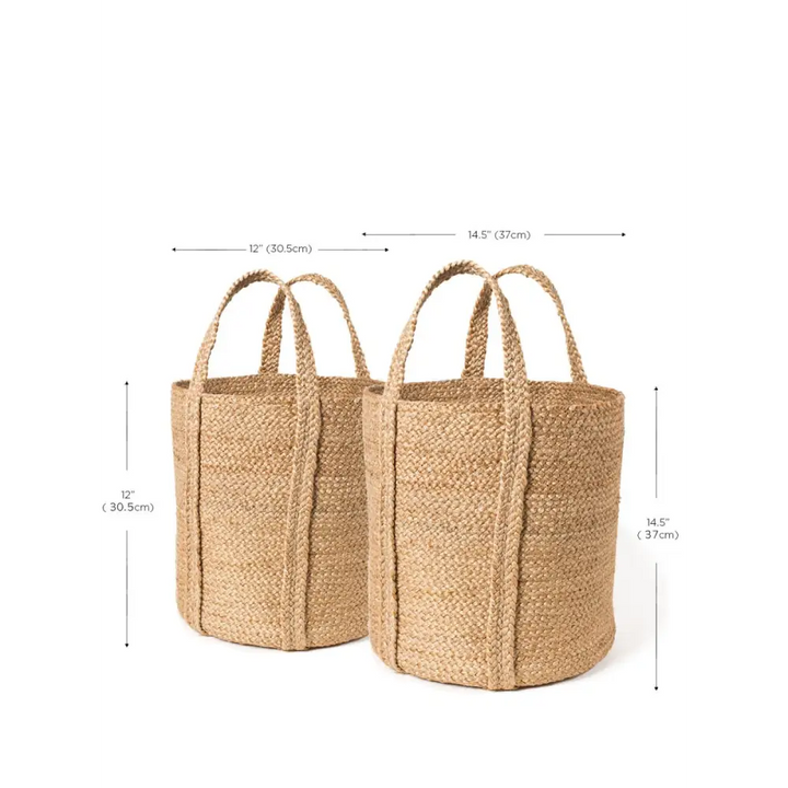 Kata Basket with handle - Natural - EcofiedHome