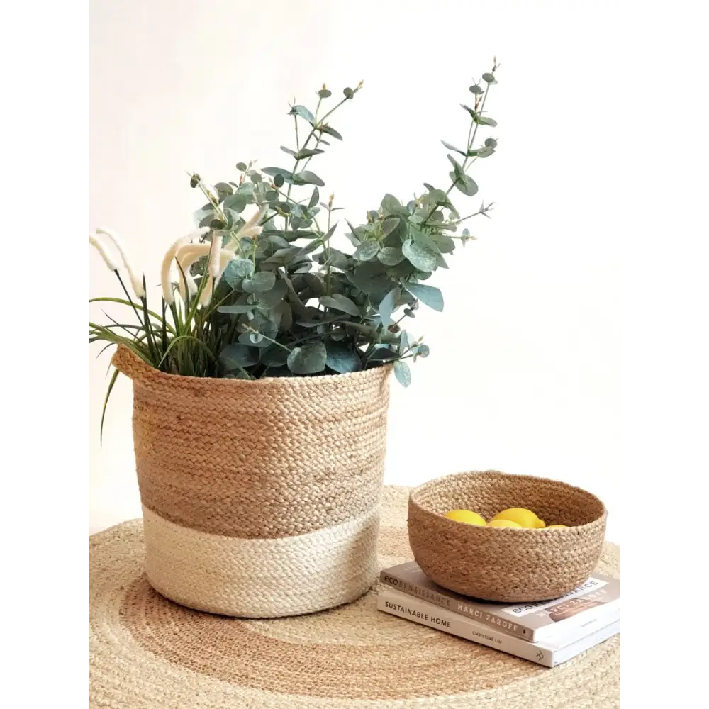 Kata Color block basket - EcofiedHome