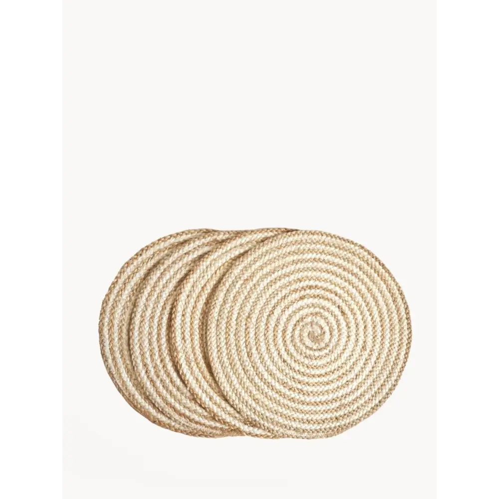 Kata Spiral Placemat - Natural (Set of 4) - EcofiedHome