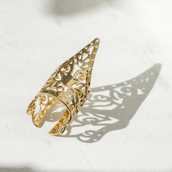 Khmer Temple Ring - Adjustable band - EcofiedHome