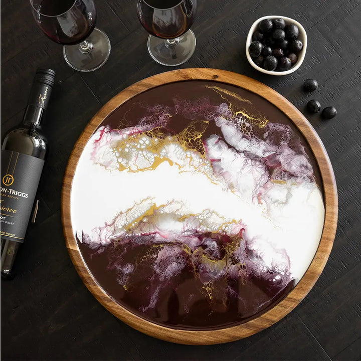 Acacia Eco-Resin Lazy Susan-6