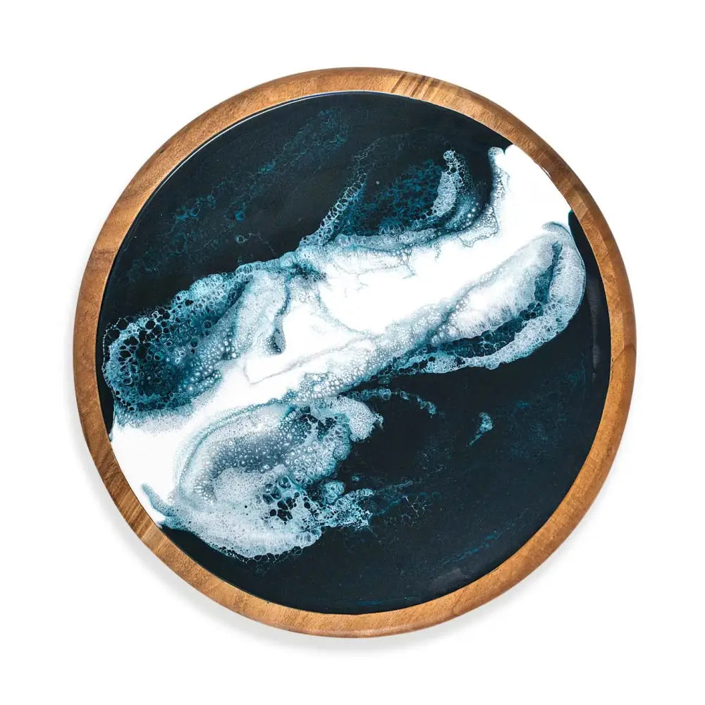 Acacia Eco-Resin Lazy Susan-1