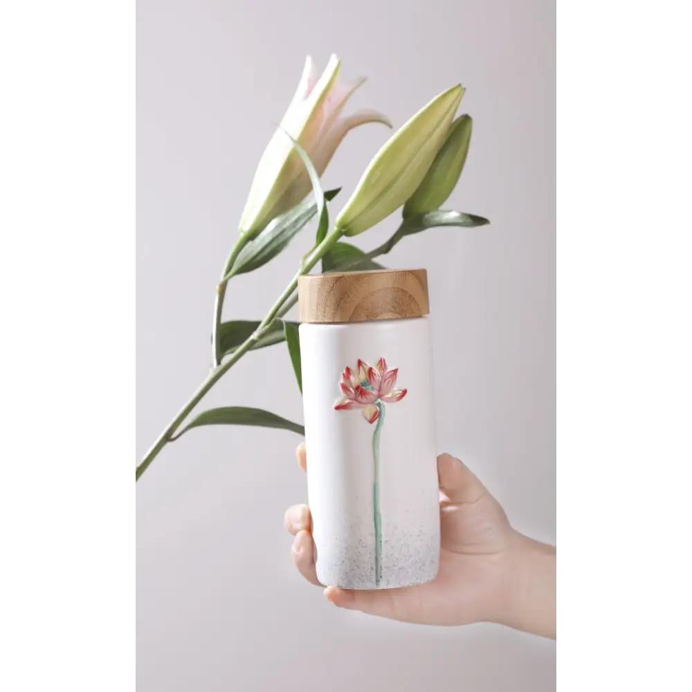 Lotus Beauty Tea Tumbler - EcofiedHome