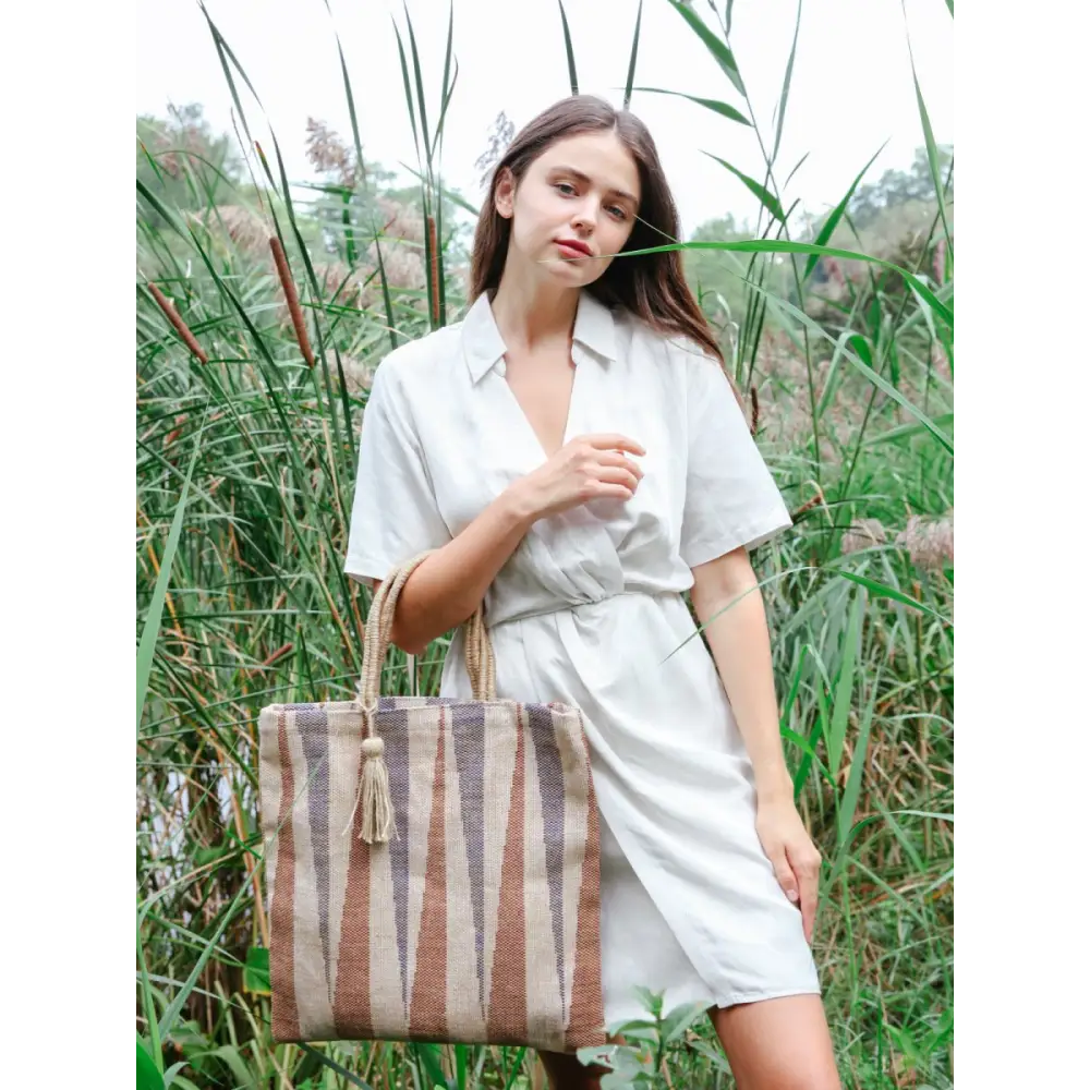 Maja Jute Tote Bag - EcofiedHome