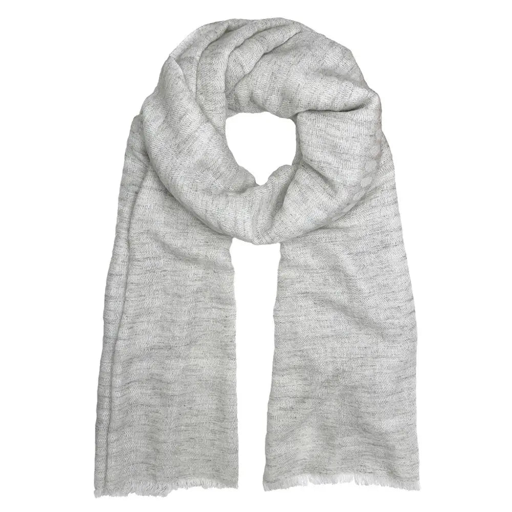 Marled Dot Wool Scarf - EcofiedHome