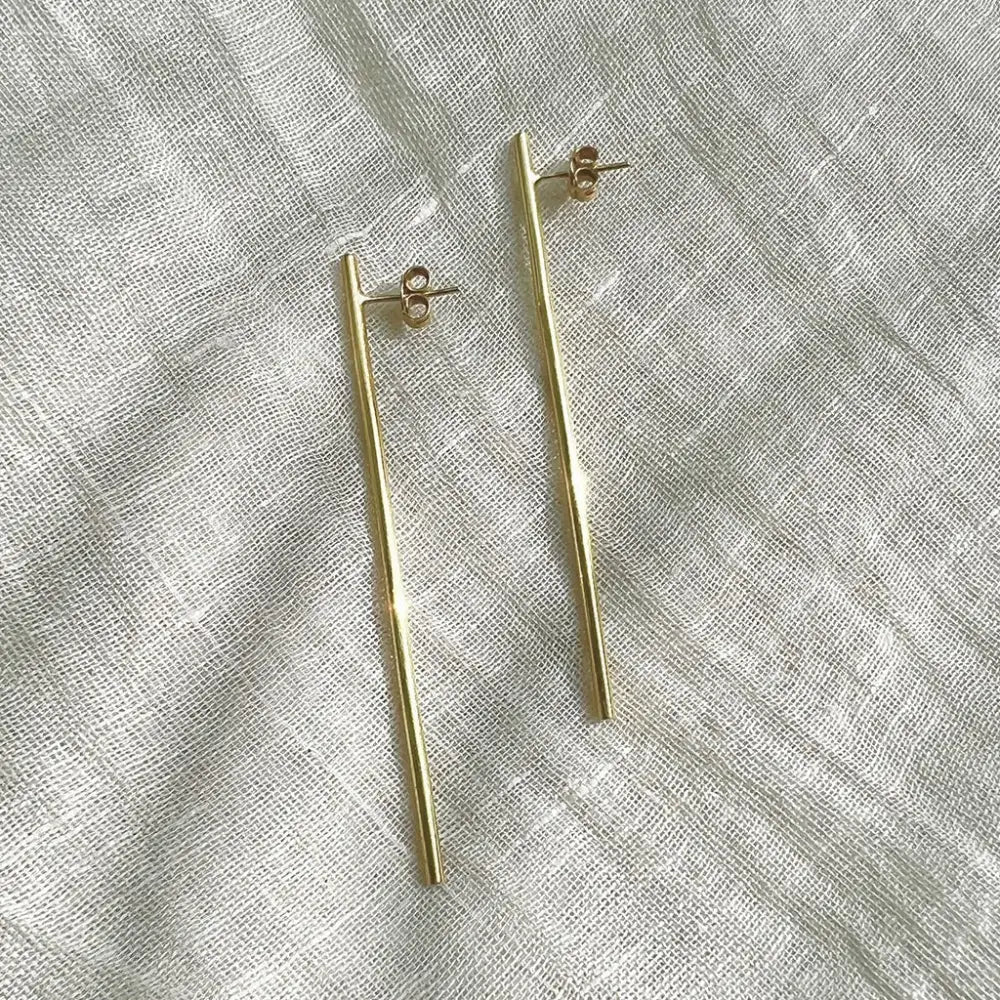 Minimal Bar Earrings - EcofiedHome