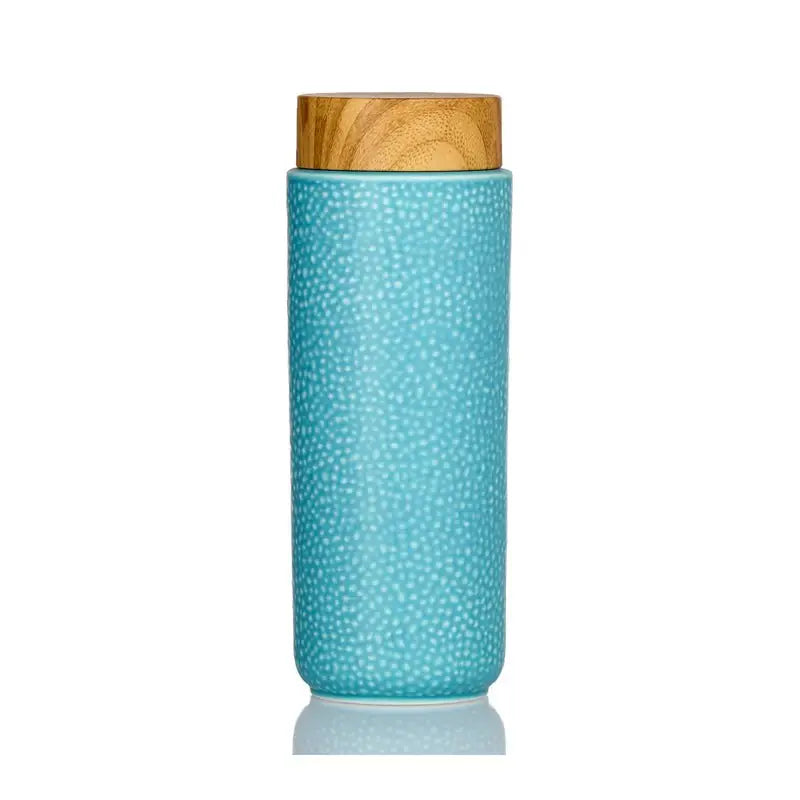 Morning Dew Ceramic Tumbler 16 oz - EcofiedHome