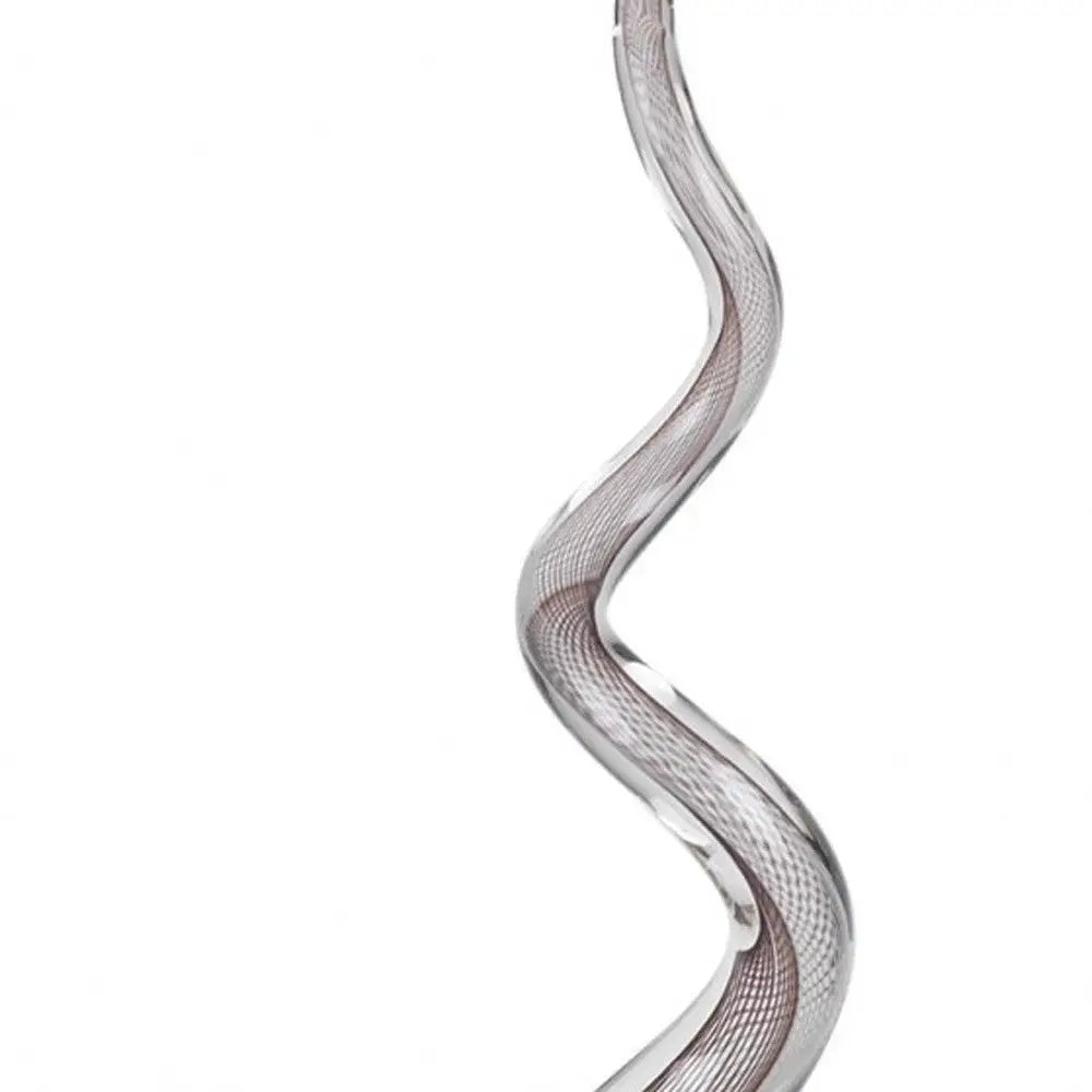 MultiColor Glass Corkscrew Centerpiece Tall - EcofiedHome