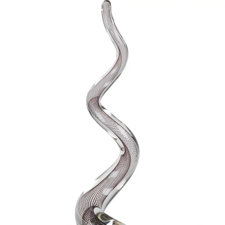 MultiColor Glass Corkscrew Centerpiece Tall - EcofiedHome