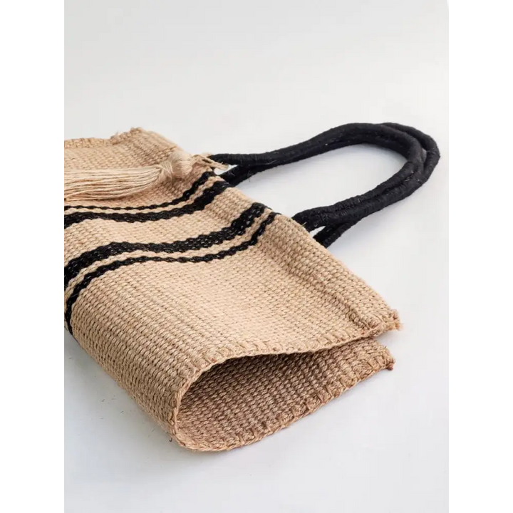 Naya Jute Tote Bag - Natural - EcofiedHome