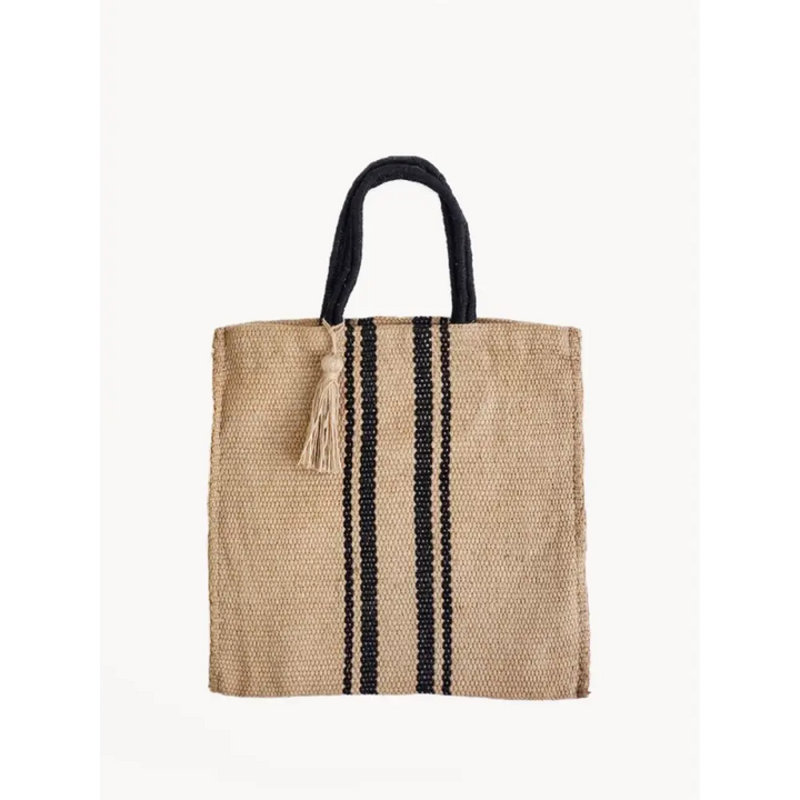 Naya Jute Tote Bag - Natural - EcofiedHome