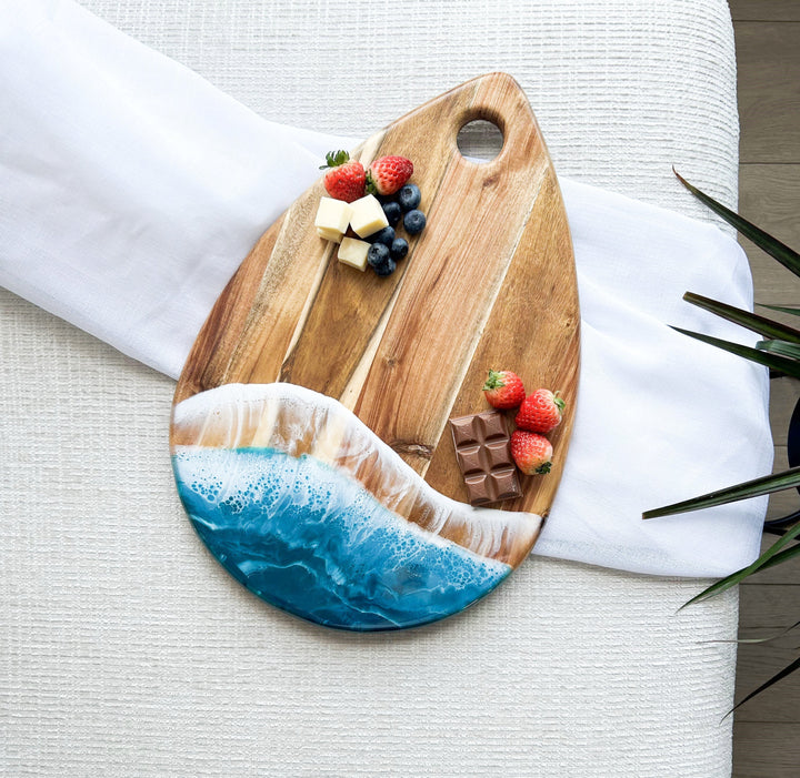 Rain Drop Shaped Charcuterie Boards-4