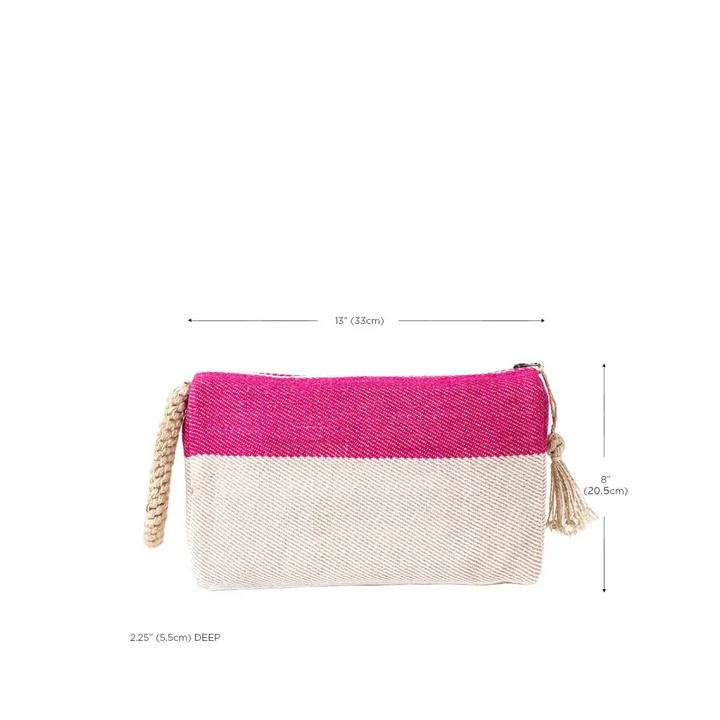 Block A Clutch - Pink-4