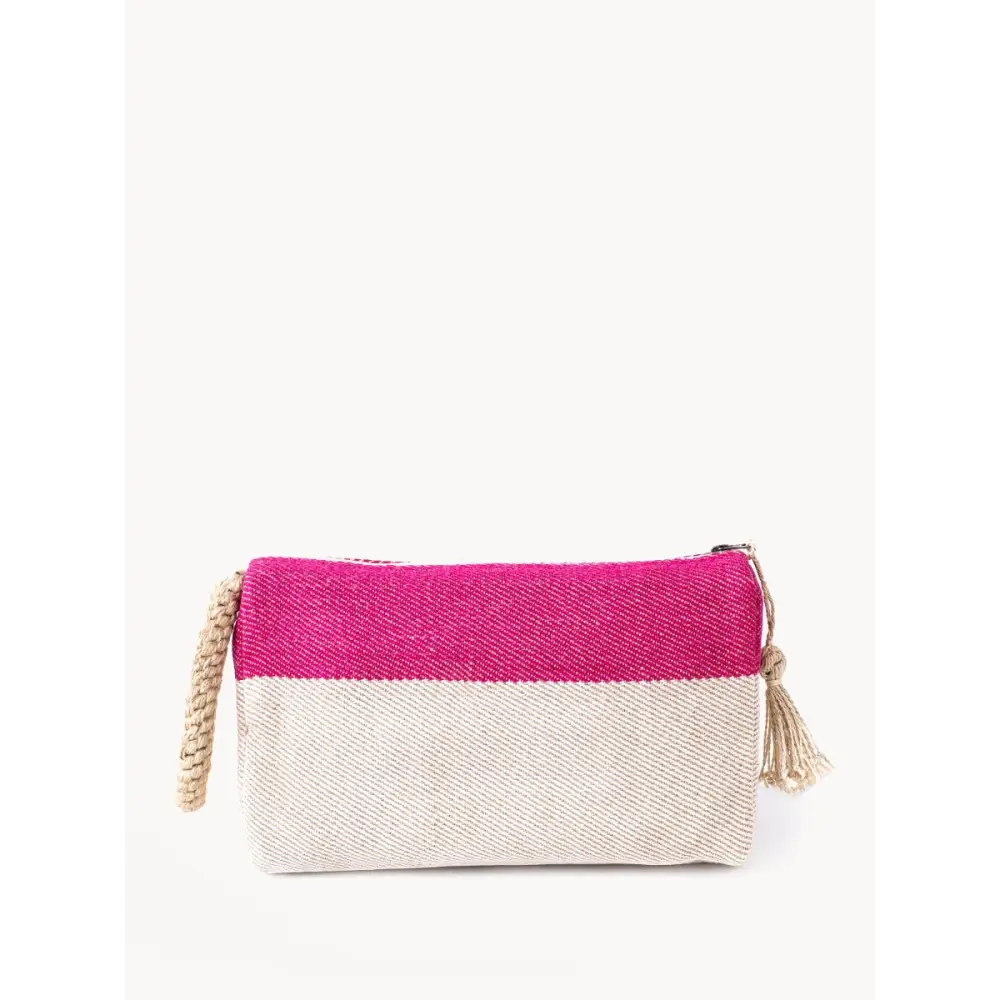 Block A Clutch - Pink-0