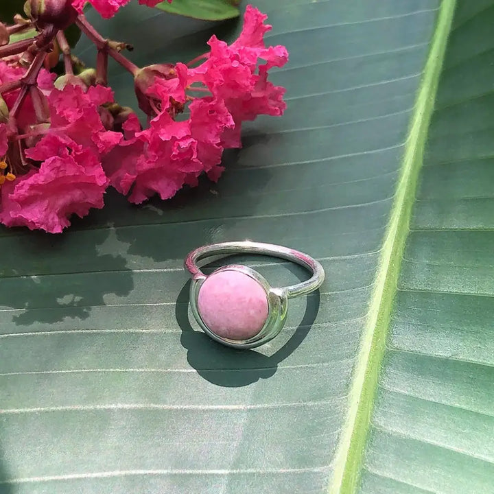 Pink Moon Ring - Size: 7 - EcofiedHome