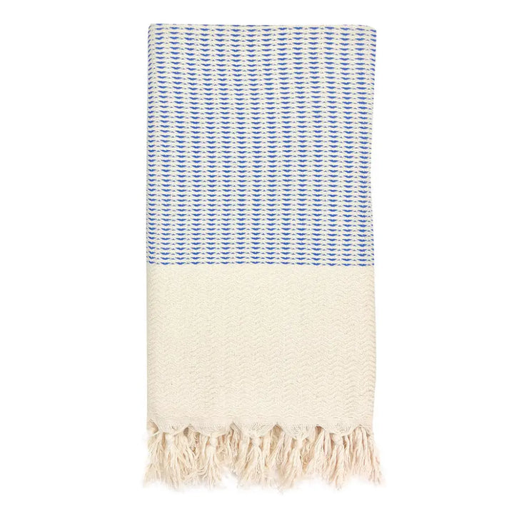 Plush Wavy Turkish Towel-0