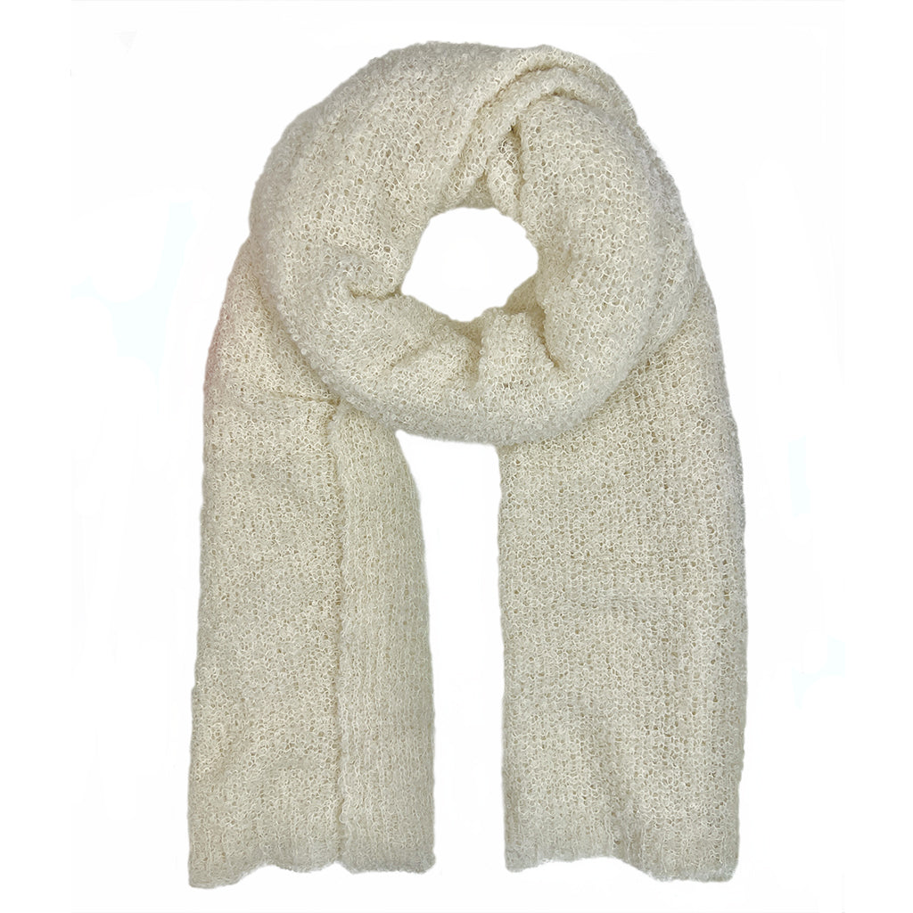 Snow Ultra Plush Alpaca Scarf-0