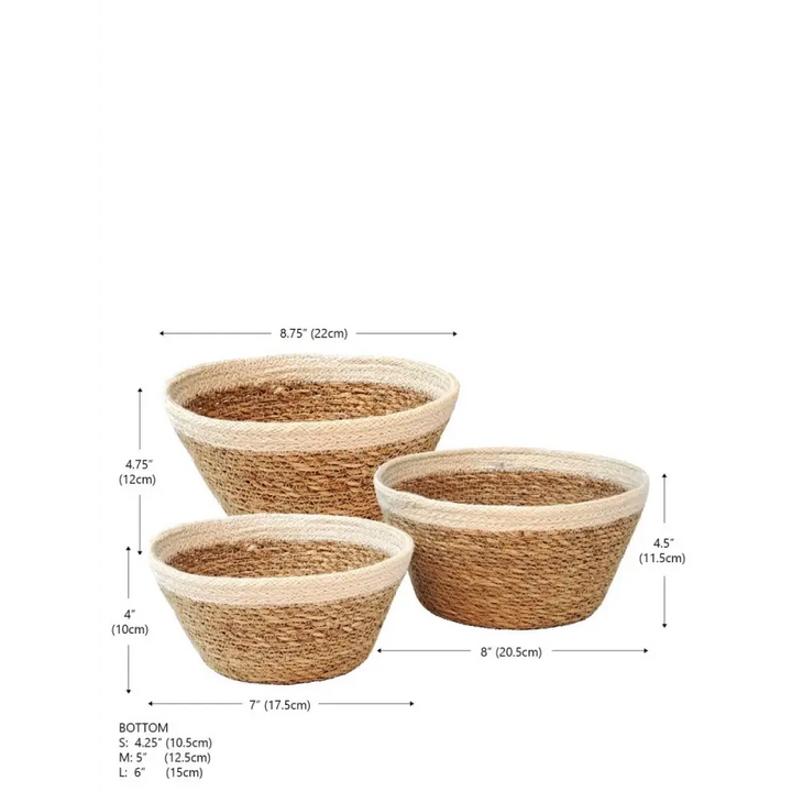 Savar Plant Bowl (Set of 3) - EcofiedHome