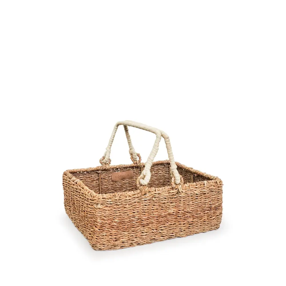 Savar Storage Basket With Handle - EcofiedHome