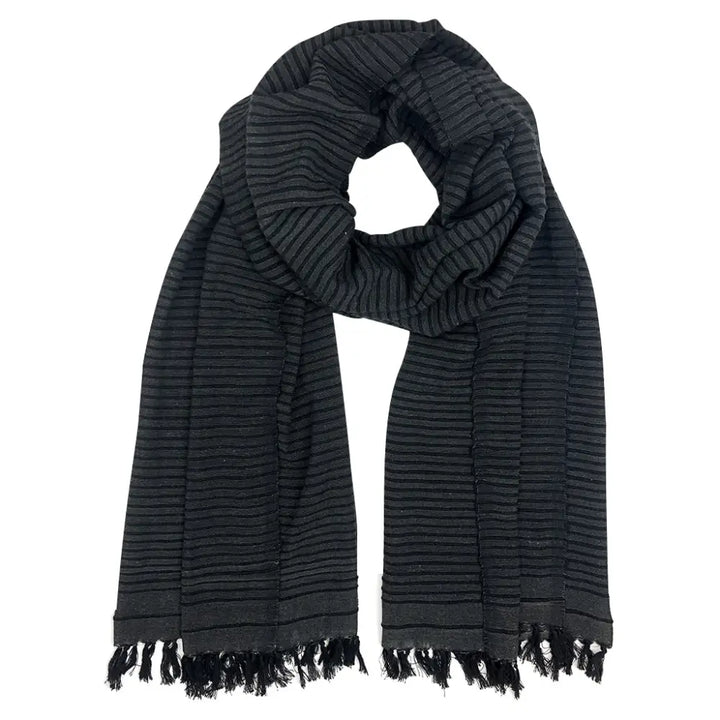 Stripe Wrap Scarf-4