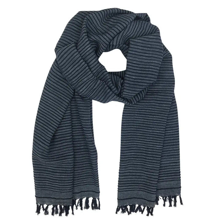 Stripe Wrap Scarf-2