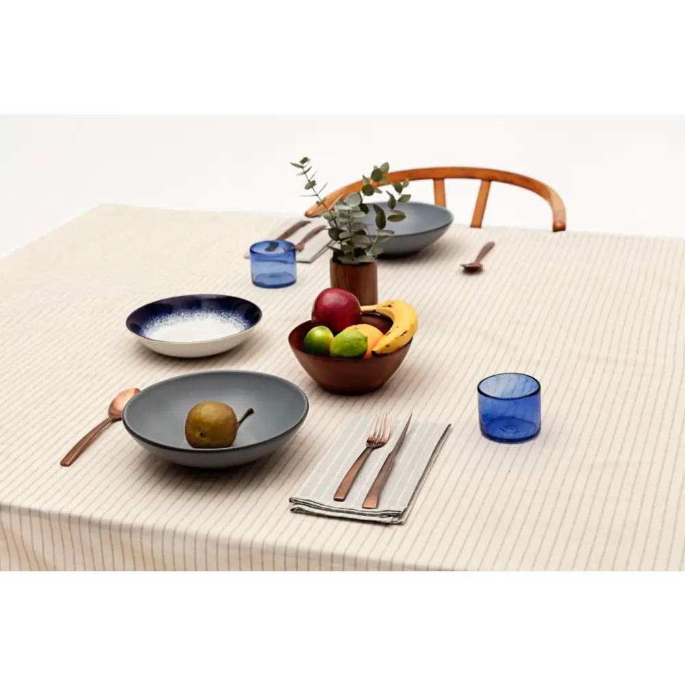 Striped Tablecloth - EcofiedHome