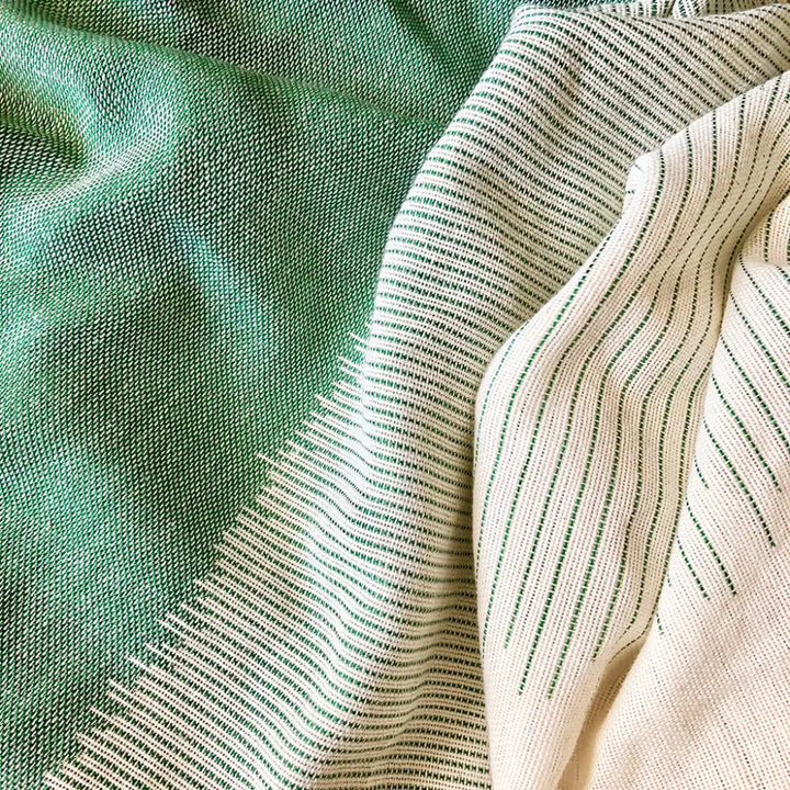 Striped Organic Cotton Scarf-2