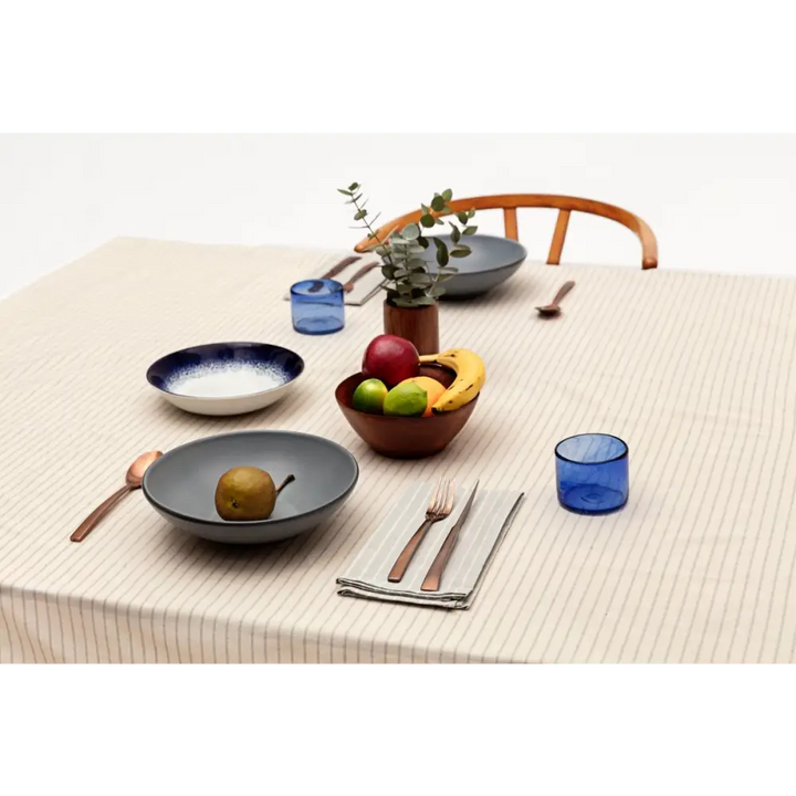 Tablecloth & Napkins Set: Square Tablecloth 60 x 60 in. and Cloth Napkins Set of 4 - EcofiedHome