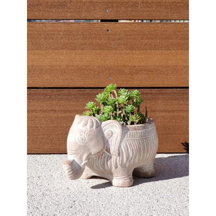 Terracotta Pot - Elephant - EcofiedHome