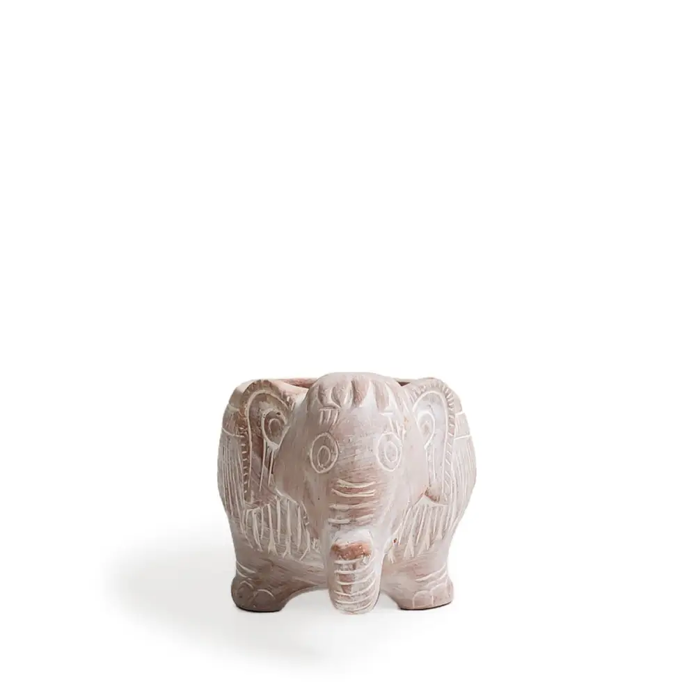 Terracotta Pot - Elephant - EcofiedHome