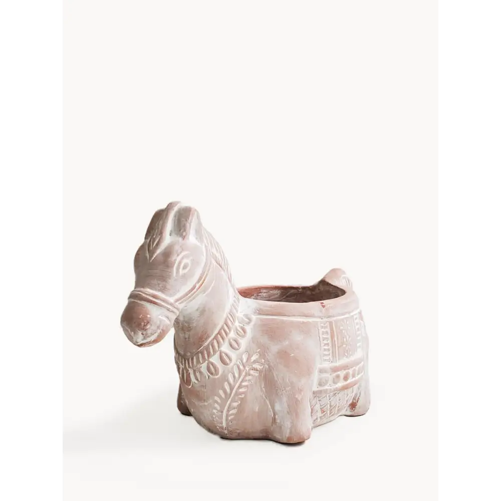 Terracotta Pot - Horse - EcofiedHome