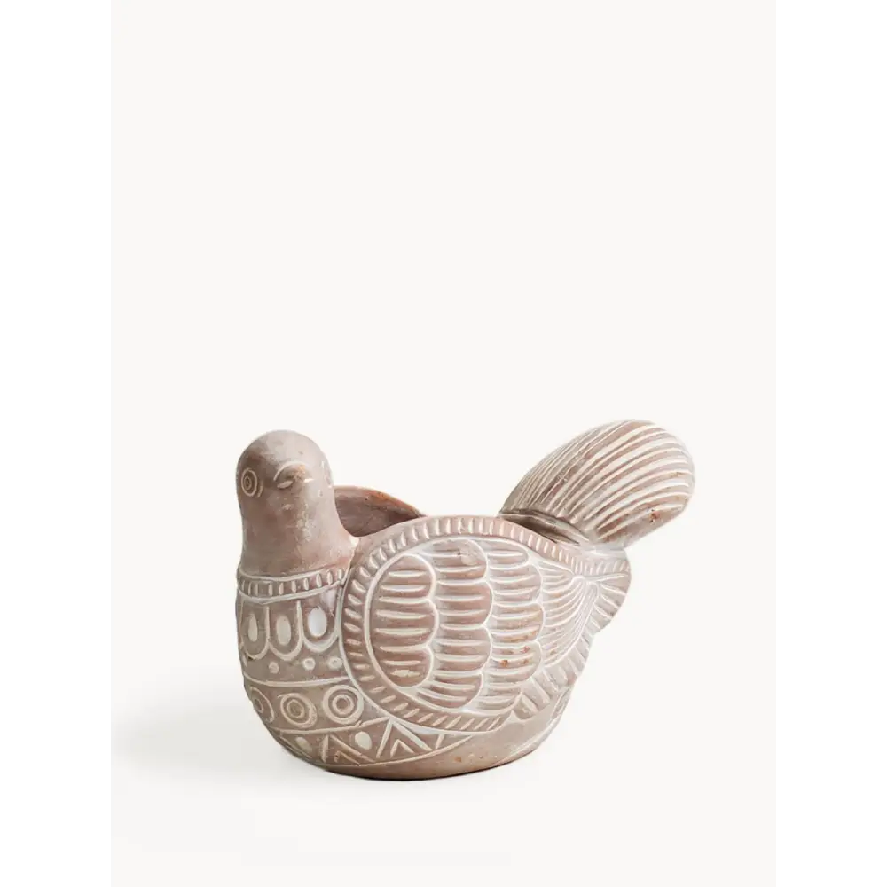 Terracotta Pot - Turtle Dove - EcofiedHome