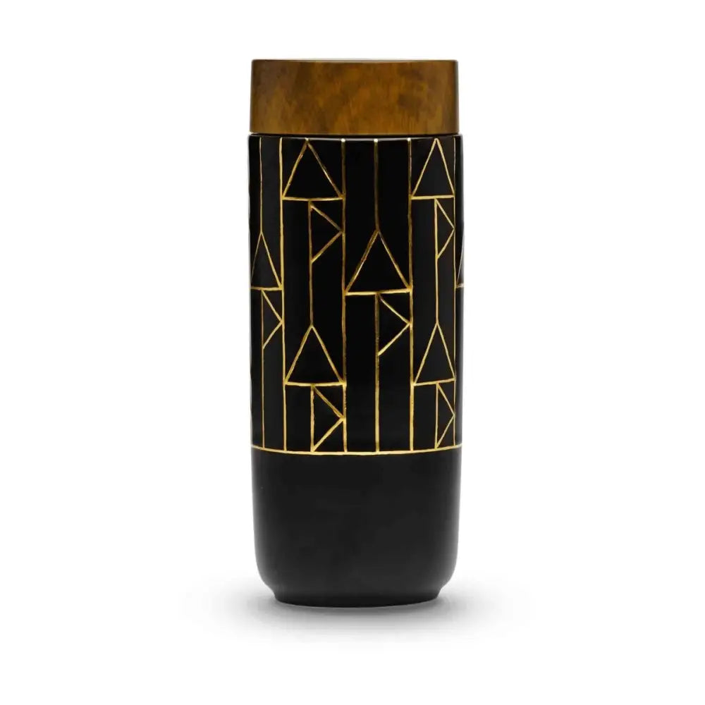 The Alchemical Signs Gold Ceramic Travel Mug - EcofiedHome