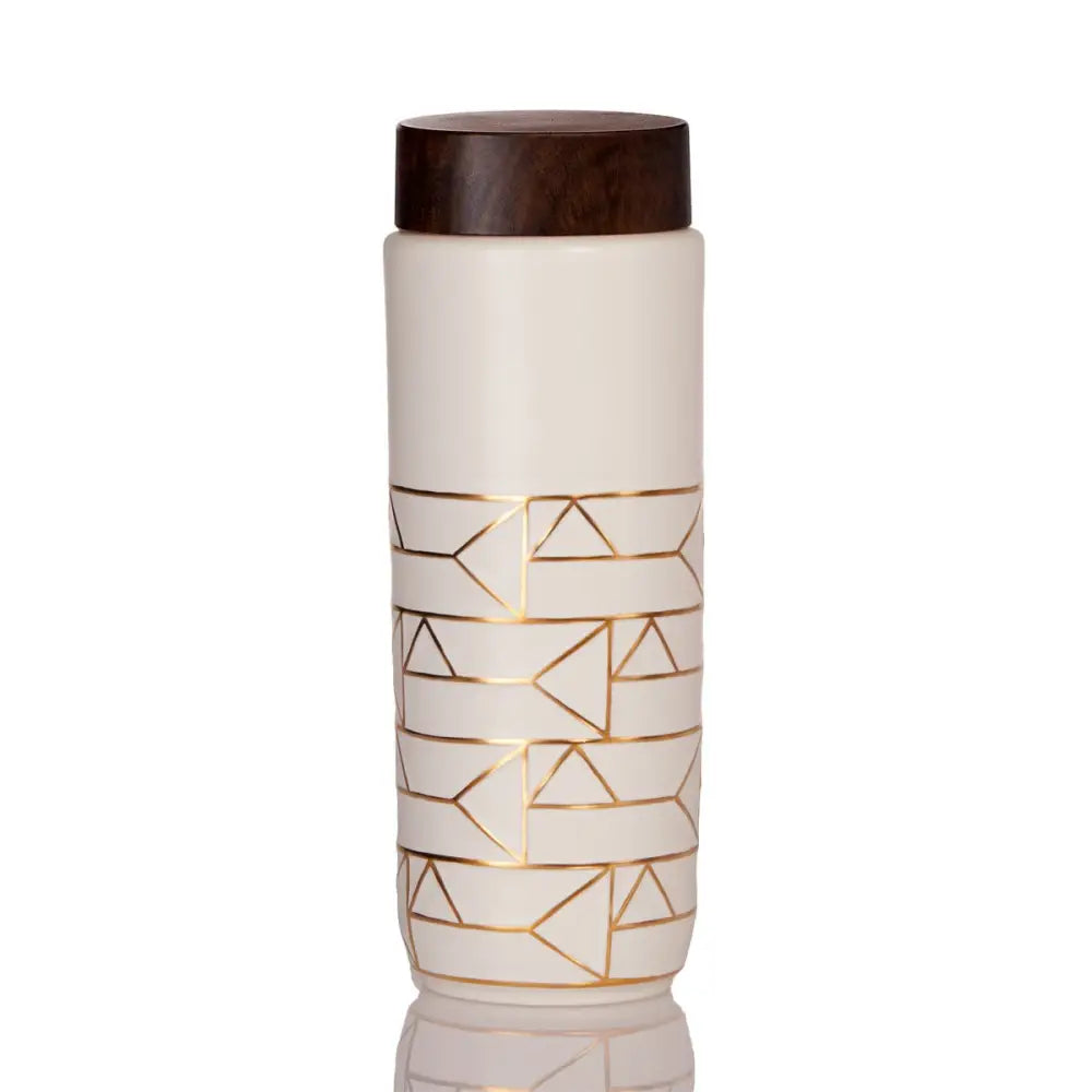 The Alchemical Signs Gold Travel Mug 16 oz - EcofiedHome