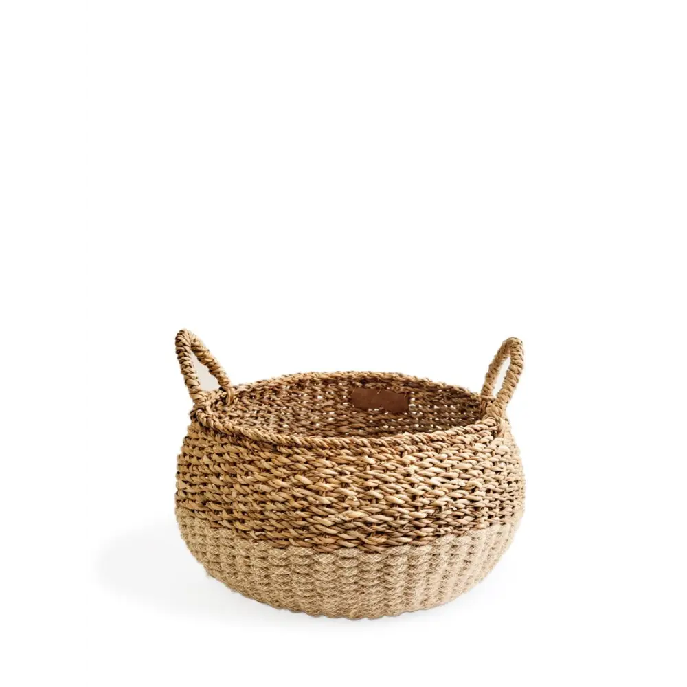 Ula Floor Basket - Natural - EcofiedHome