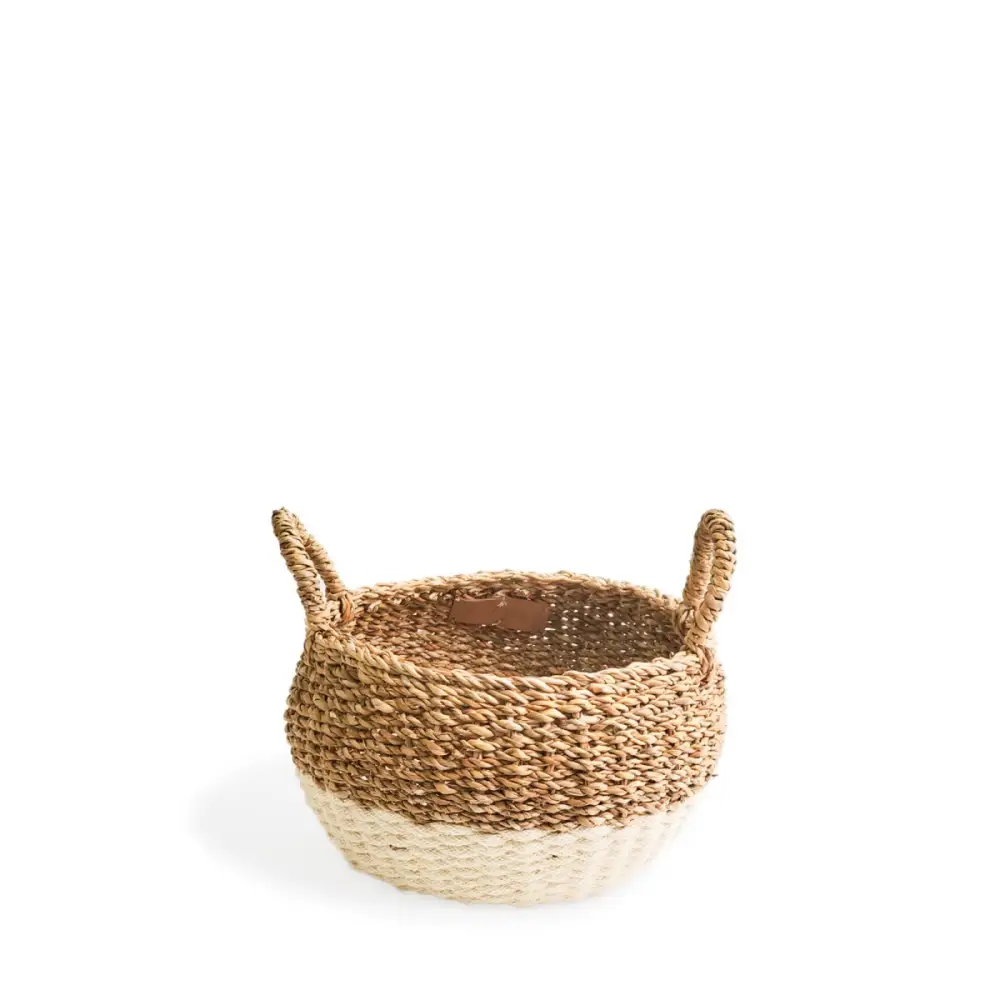 Ula Floor Basket - Natural - EcofiedHome