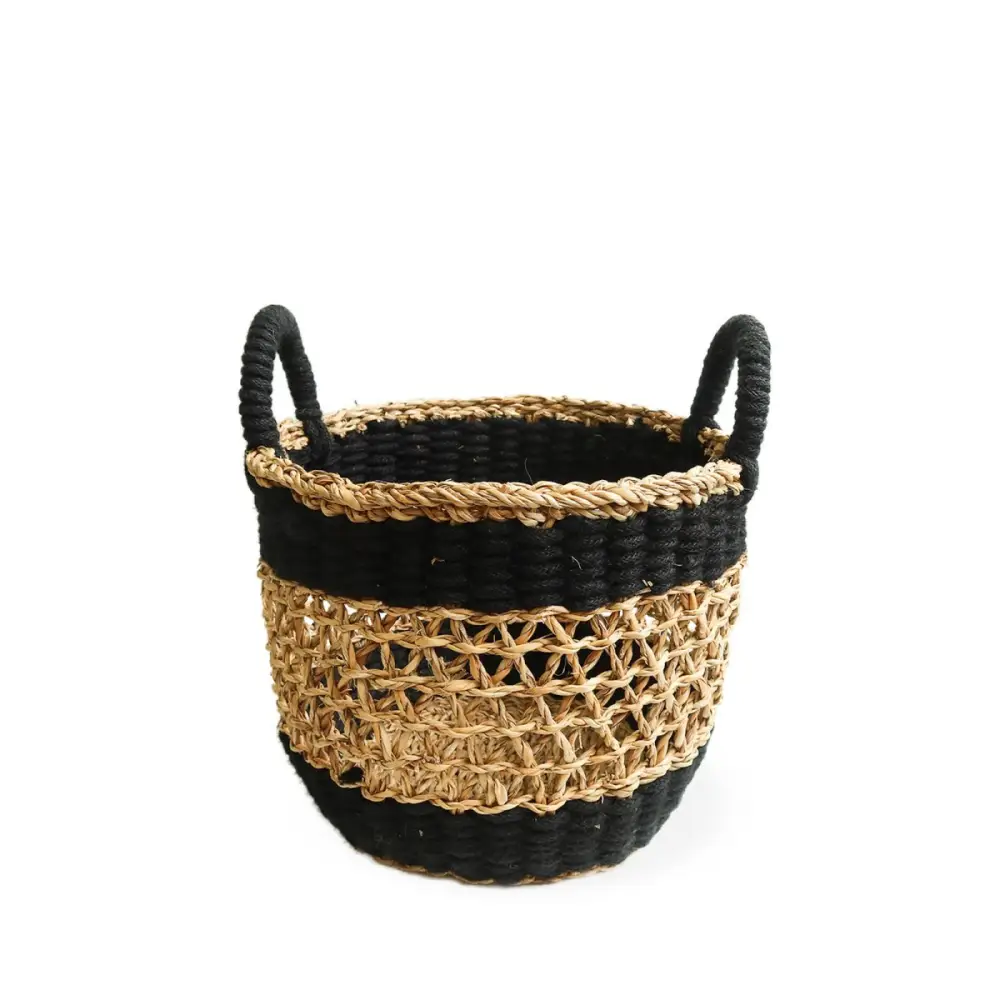 Ula Mesh Basket - Black - EcofiedHome