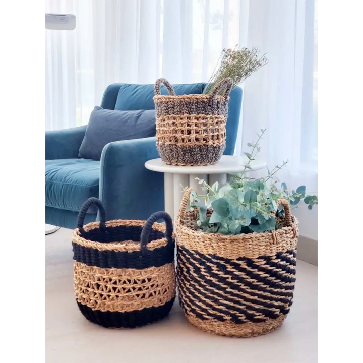 Ula Mesh Basket - Black - EcofiedHome