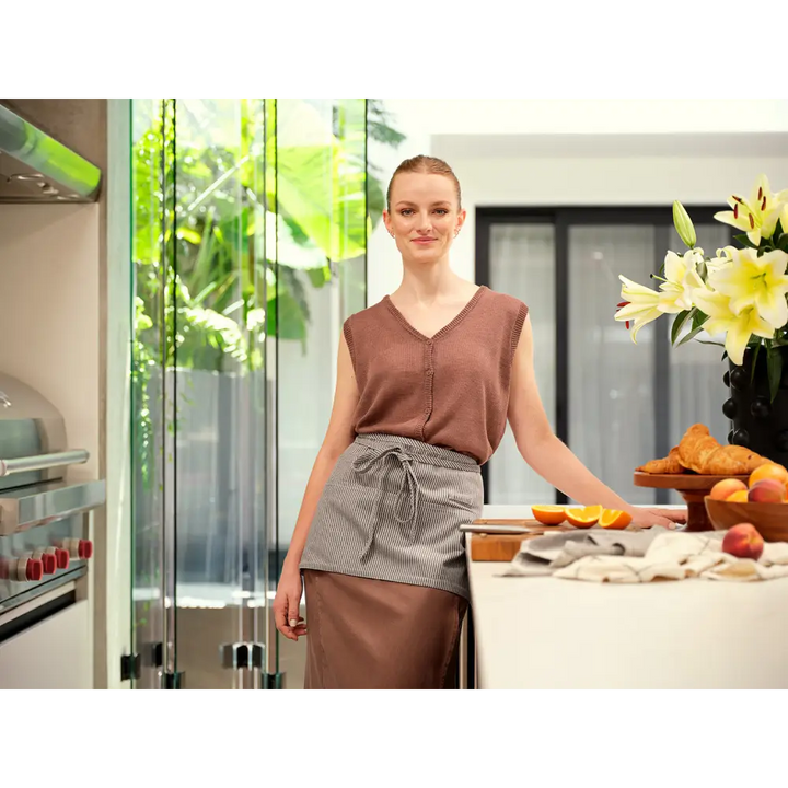 The Home Maker Set - Crossback and waist aprons, and kitchen towels-1
