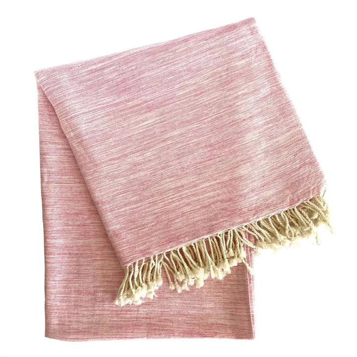 Ultra Soft Marbled Blanket Throw Pink - EcofiedHome