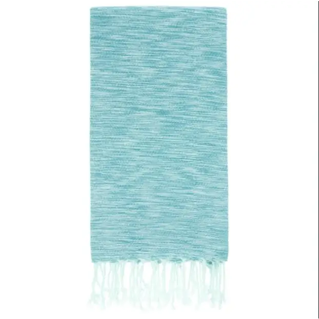 Ultra Soft Marbled Blanket Throw Turquoise - EcofiedHome