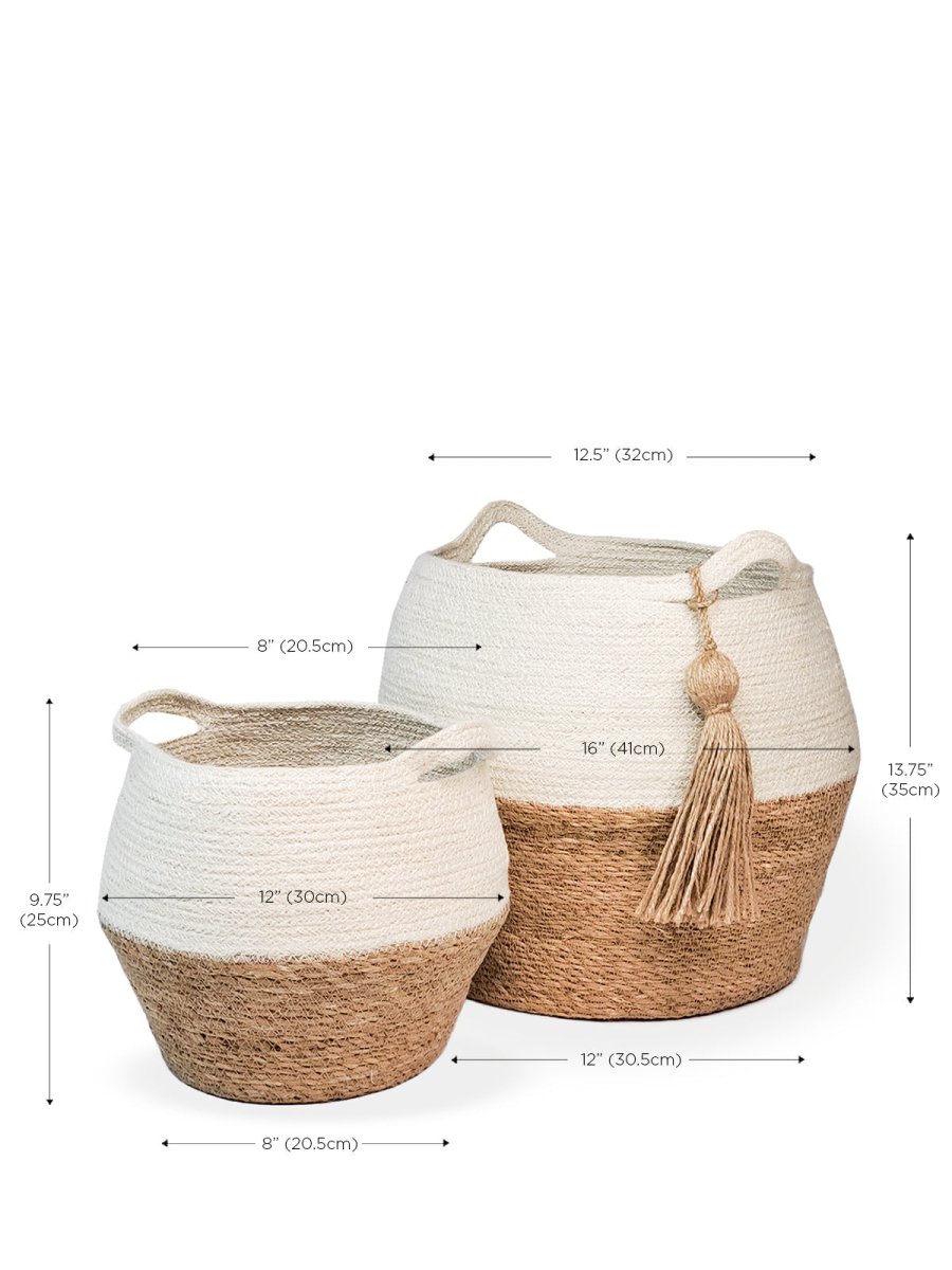 Agora Jar Basket - Natural - EcofiedHome