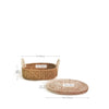 Thumbnail for Bread Warmer & Basket - Bird Oval - EcofiedHome