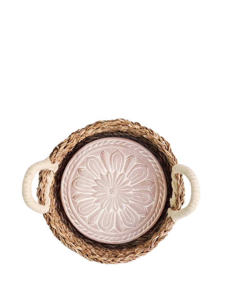 Bread Warmer & Basket - Vintage Flower - EcofiedHome