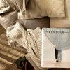Fethiye Blanket Throw - Beige - EcofiedHome