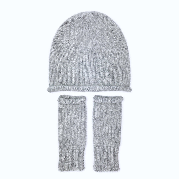 Gray Essential Knit Alpaca Beanie - EcofiedHome