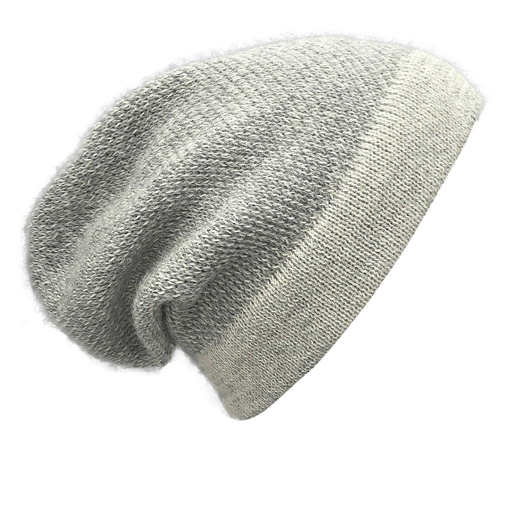 Gray Interwoven Alpaca Beanie - EcofiedHome