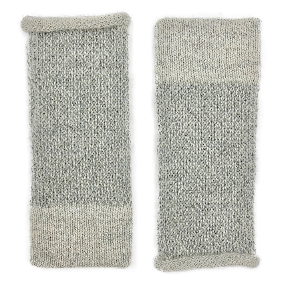 Gray Interwoven Alpaca Gloves - EcofiedHome