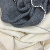 Andes Charcoal Baby Alpaca Scarf-3